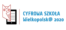 Logo Cyfrowa Szkoła Wielkopolska 2020