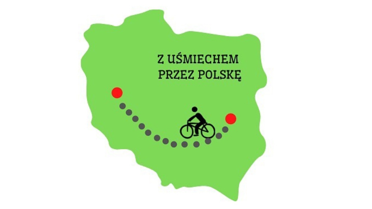 logo Z uśmiechem przez Polskę