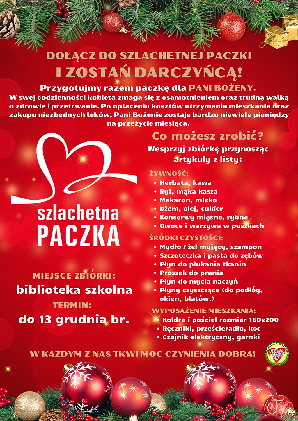 szlachetna paczka plakat