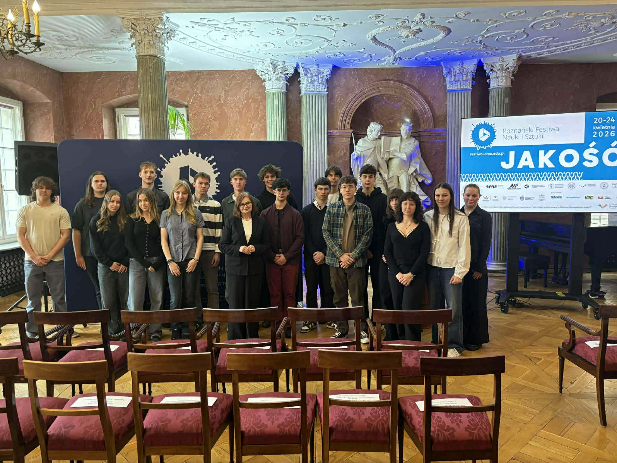 Uczniowie LO w Poznaniu